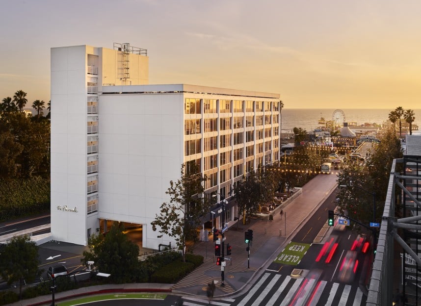 The Pierside Hotel by The Santa Monica Pier in Santa Monica, CA