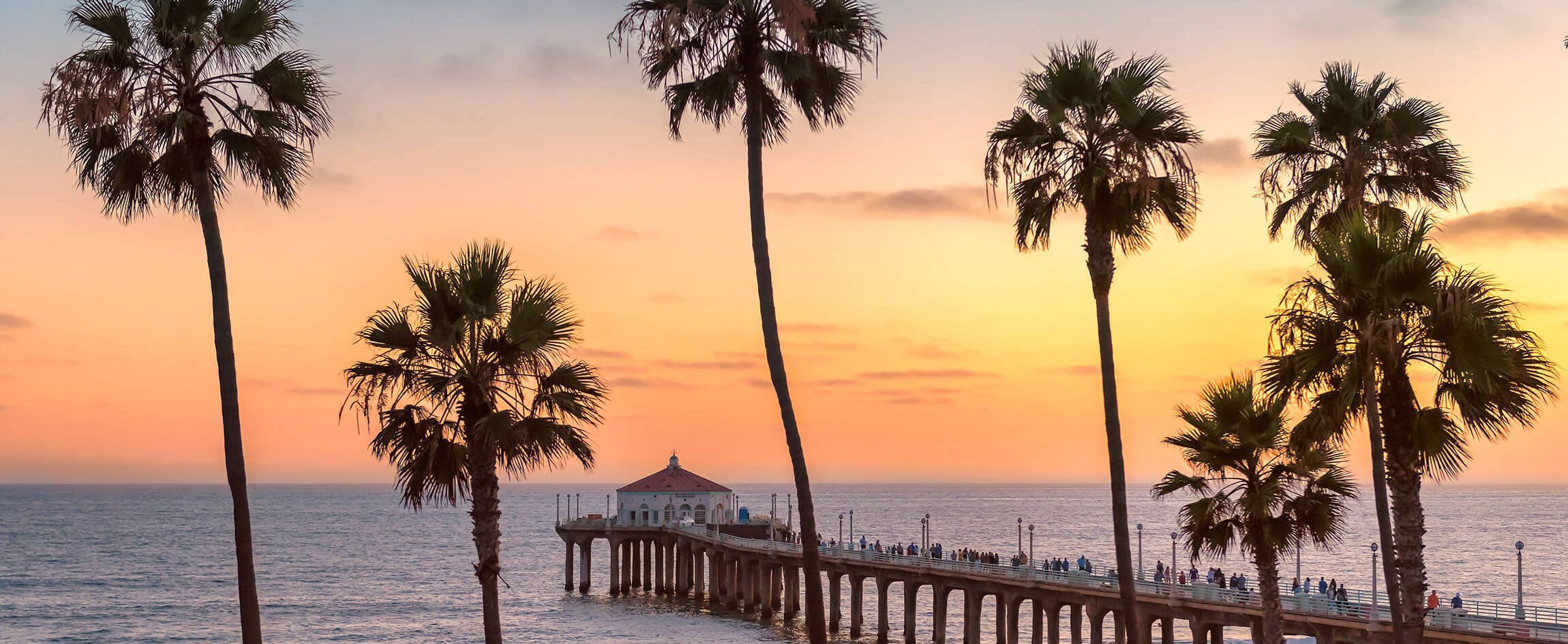 Sunset on the pier