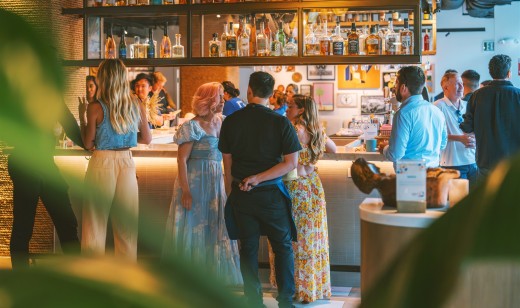 Whether it's Sunset Happy Hour or a casual dinner, the vibes are always on point at The Surfing Fox