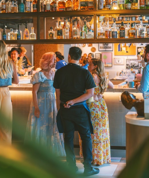 Whether it's Sunset Happy Hour or a casual dinner, the vibes are always on point at The Surfing Fox