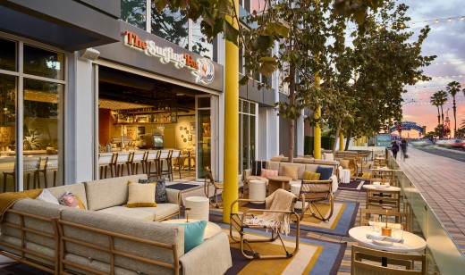 The Patio at The Surfing Fox