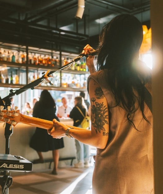 Enjoy live performances every Friday night at The Surfing Fox