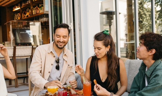 The Surfing Fox patio