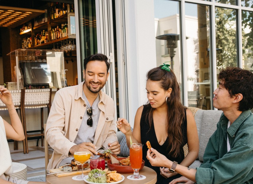 The Surfing Fox patio