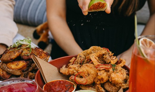 The Surfing Fox dining