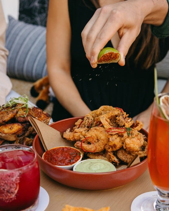 The Surfing Fox dining