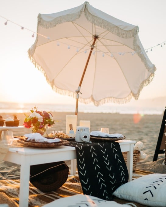 Small Picnic for two organized by The Pierside Partner, Santa Monica Picnic Co