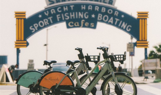 E-bikes available for rent at The Pierside