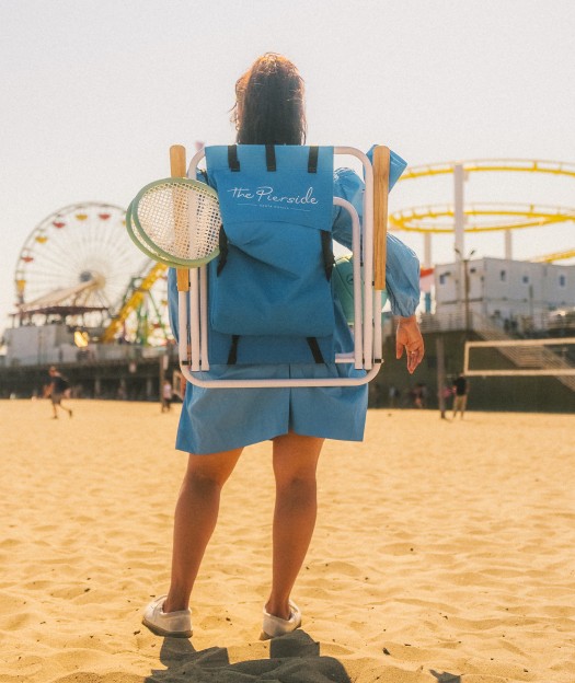 Beach chairs, sand toys, games are available for rent at The Board Shop