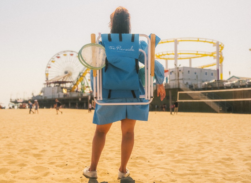 Beach chairs, sand toys, games are available for rent at The Board Shop