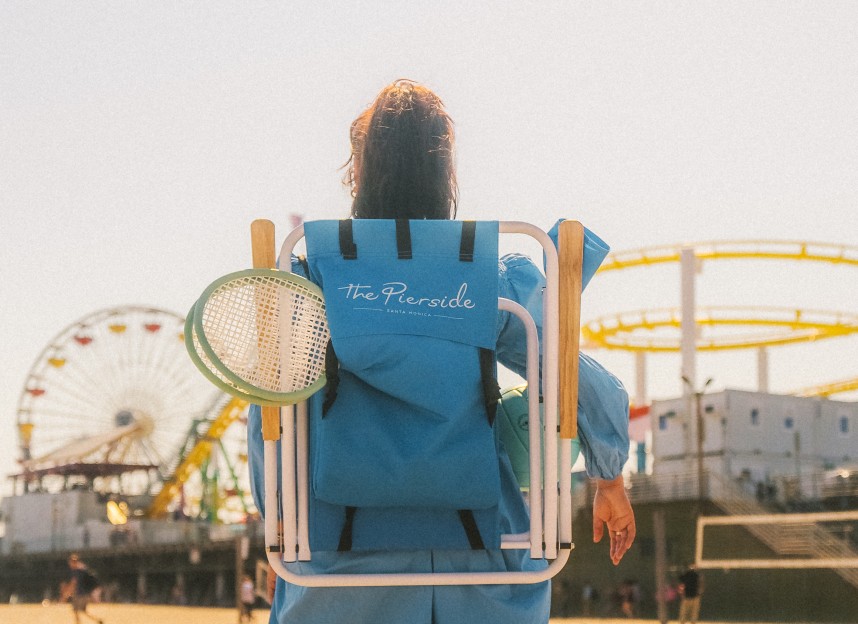 Beach chairs, sand toys, games are available for rent at The Board Shop