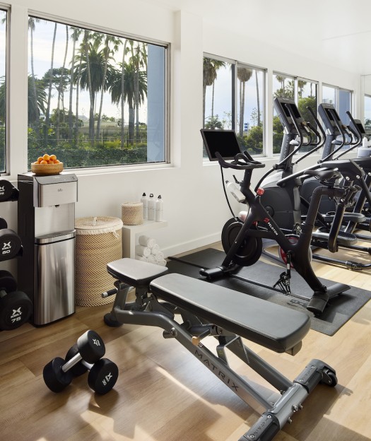 Fitness Center at Pierside Hotel