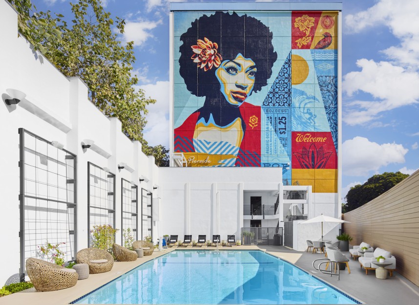 Heated Pool at Pierside Hotel