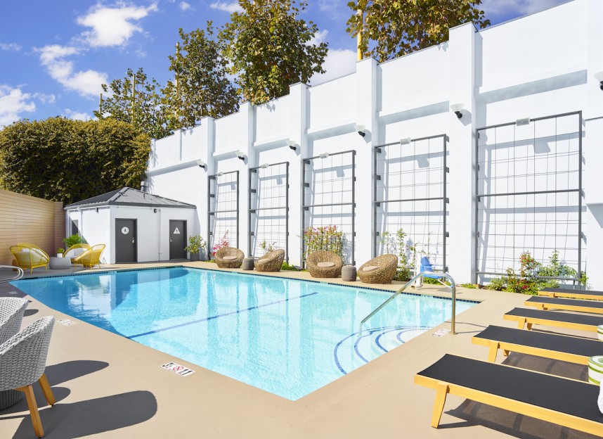 Heated Pool at Pierside Hotel