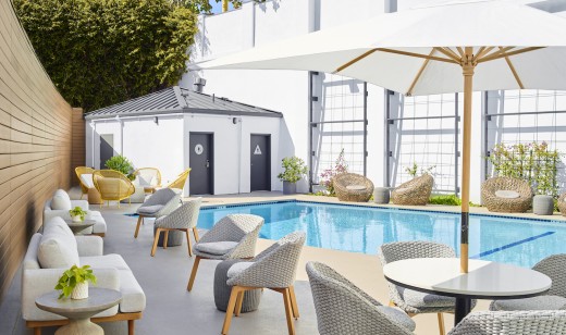 Heated Pool at Pierside Hotel