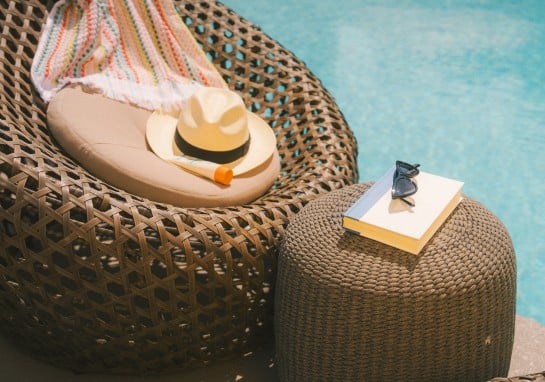 Swimming activities in pool of Pierside hotel