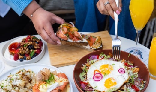 Chilaquiles, Salmon Toast, Mimosas and more!